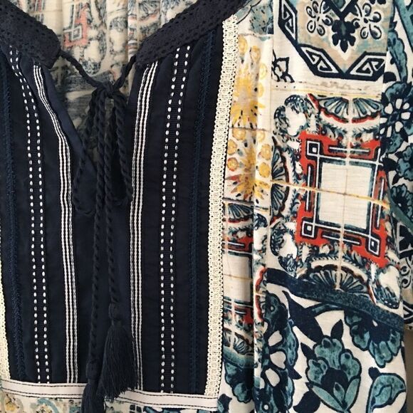 rxb boho mosaic pattern tunic | size medium - Picture 4 of 10